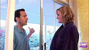 Bimbo Ass Teased on Couch