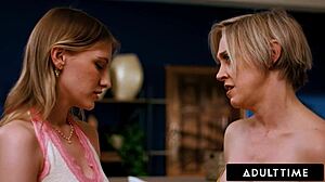 hey, check out busty milf dee williams scissoring stepbae melody marks... so hot!