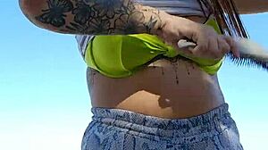 she's so wet today the dick just slides right in