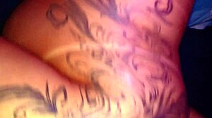 Thick latina bbw moans as big black cock pounds her fat juicy ass in garden