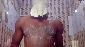 Intense Erotic Homemade Bath Masturbation with Huge Naked Curves