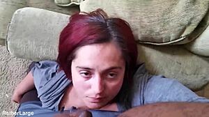 slutty big tit bbw amateur takes massive facial cum blast all over her huge tits