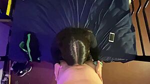 Young Argentinian Student Bounces Wildly On My Hard Cock