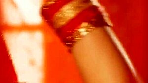 heart racing for erotic india princess rosy red's sensual nude dance solo