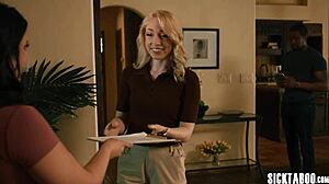 sharing my big tits arab milf sarah with blonde babe lickfest