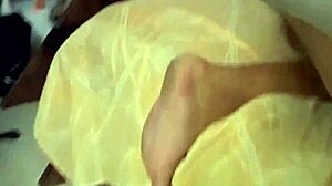 What if the blonde milf seduces her husband's friend right there?