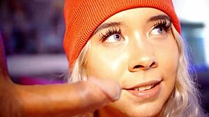 this colombian bbw cutie just can't start her day without cock sucking