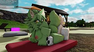 hey dudes this roblox furry condo has wild bent over big ass bangs