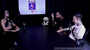 Want to see Bia Hot's naughty interview bursting with slutty fun on Porn Cast Brazil Part 3?