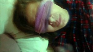 i unload four loads on stepmom's face and mouth in hot taboo session