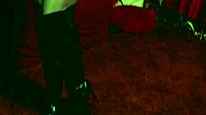 brittany andrews rams dildo in muff while teasing in heels dirty talk