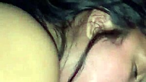 Tinder girl takes deepthroat face fuck creampie from dominant pov cock slave