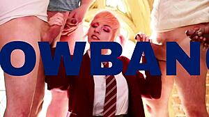 Collared British Brunette 18yo Goth Teased Edged Wand Orgasm Lingerie Closeup Taboo