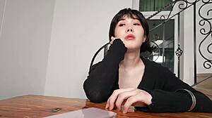 korean stepdaughter steals mom's bf with her lewd body 🔥🍑