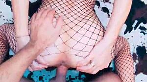 amateur milf lifts chest spreads legs in lingerie pov