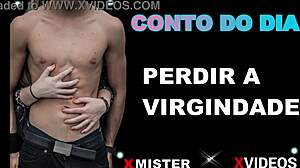 Brazilian Amateur Loses Virginity Erotically