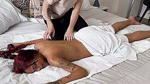 Colombian Big Ass Amateur Latina Sucks Huge White Cock Sloppily!