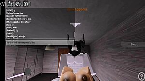 Blonde milf with big tits fucked by roblox devil monster cock