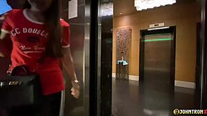 johntronx has me this curvy asian babe spooned hard... first time creampie jizz fill!
