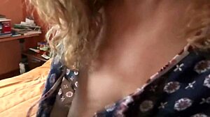 Stepsons friends jerk to my tits and cum hard!!