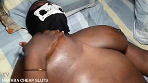 that fat bitch from masaka got her wet pussy pounded hardcore backstage and begged for more