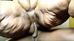 Step mom with huge ebony ass and big clit begs for monster bbc doggystyle pounding