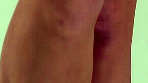 heart pounds as najdenko's flexy teen body stretches naked