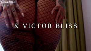 victor bliss first time with curvy blonde big tits anal ass to mouth deepthroat creampie orgasm