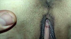 how hot is this cute amateur milf couple's homemade pov assfucking at 40?
