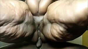 Step mom with huge ebony ass and big clit begs for monster bbc doggystyle pounding