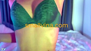 cute thai teen twerks her ass in tight thongs up close