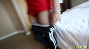 johntronx has me this curvy asian babe spooned hard... first time creampie jizz fill!