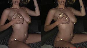 rickysroom goes wild pounding angel young's perfect shaved pussy bareback in intense interracial cowgirl ride