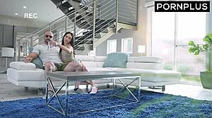 mia river offers her tight pussy hole for man's recovery fuck