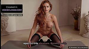 i bet tamara your lesbian yoga teacher wants to seduce you into first girl-on-girl action pov asmr