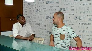 skinny tgirl maira dimov bareback assfucked by each guy