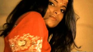 Bollywood Beauty Teases with Erotic Striptease and Nude Dance