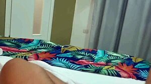 huge hard cock unloads christmas cumshot on amateur ass worship