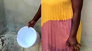 Farm boy raw first time pounding hooker pussy outdoors?