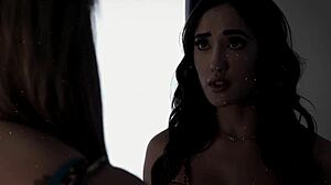 Big Tits Milf Facesits and Makes Out With Roommate Hungrily