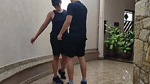 lost the bet, now strip and take this mechanic's cock like a good slave