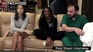 my big ass shakes wild as i vibe to orgasm backstage