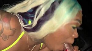 pool party gets wild creampie action right in public