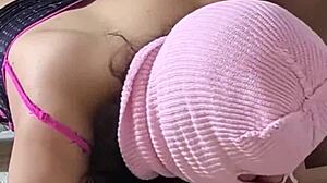 Saudi Girl and Two Men Go Wild in Arabic Threesome Fuck!