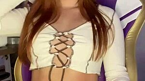 cute latina neighbor flashes lingerie body since she was young