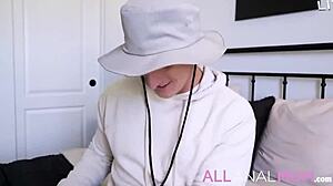 oliver faze vlogs his stepmom audrey madison's birthday by testing huge butt plugs in her tight asshole before pounding her bent over