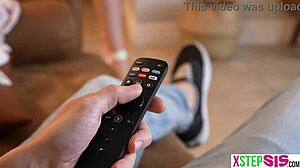 spoiled latina stepsis angel gostosa skips chores for hardcore cock pounding