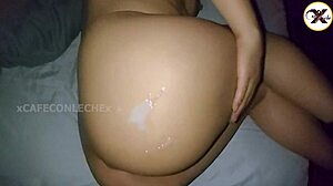 i spot girlfriend's sister naked showering then pound her huge round ass hard