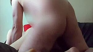 Daddy POUNDS neighbor college girl's tight pussy in bareback frenzy