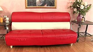 Mature Blonde Cougar in Lingerie Fucks Monster Cock Doggystyle to Facial Cumshot